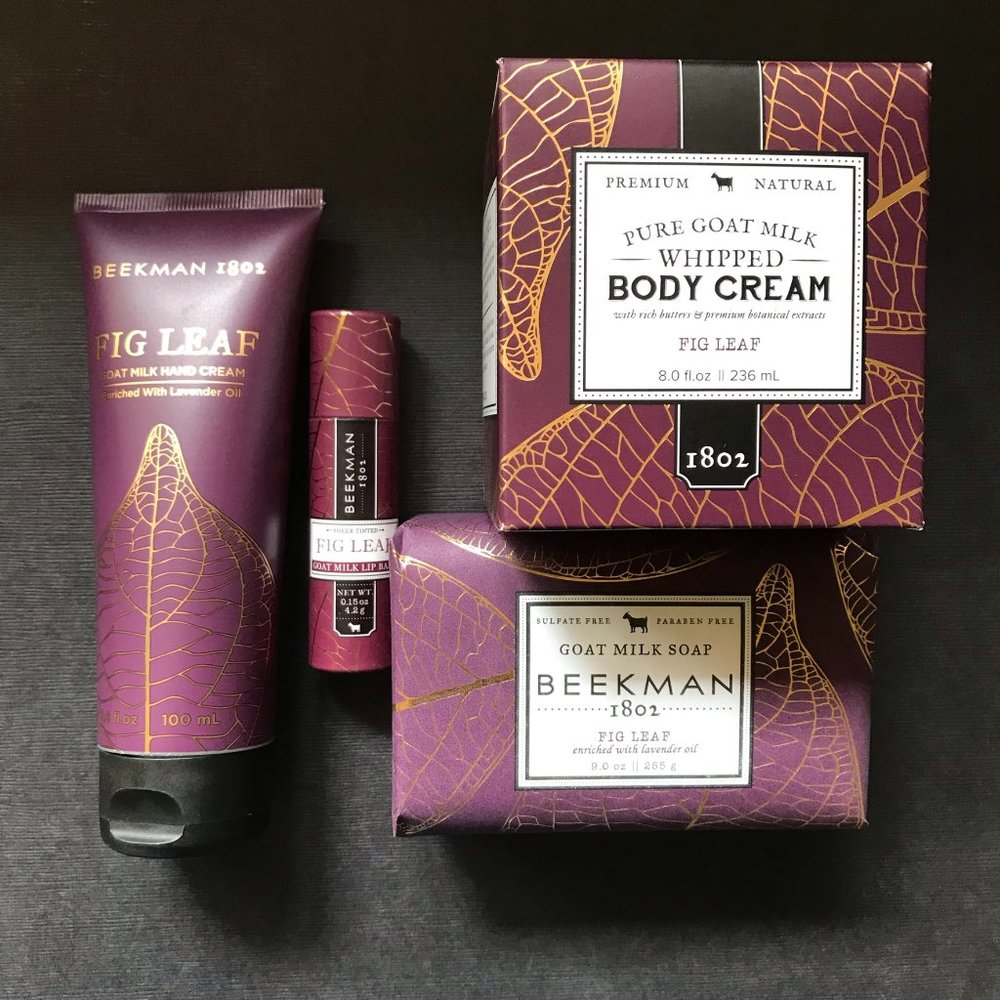 Beekman 1802 Fig Leaf 4-pc. Goat Milk Collection